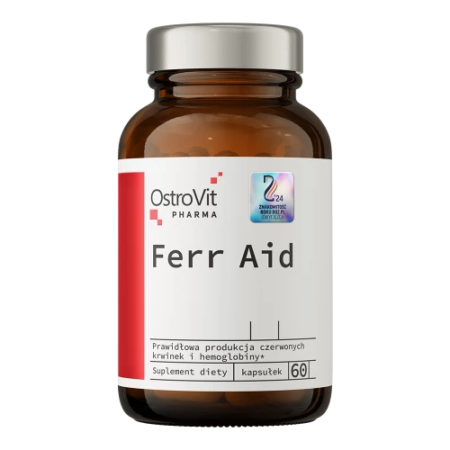 OstroVit Pharma - Ferr Aid - 60 kapsułek OstroVit Pharma - Ferr Aid - 60 kapsułek